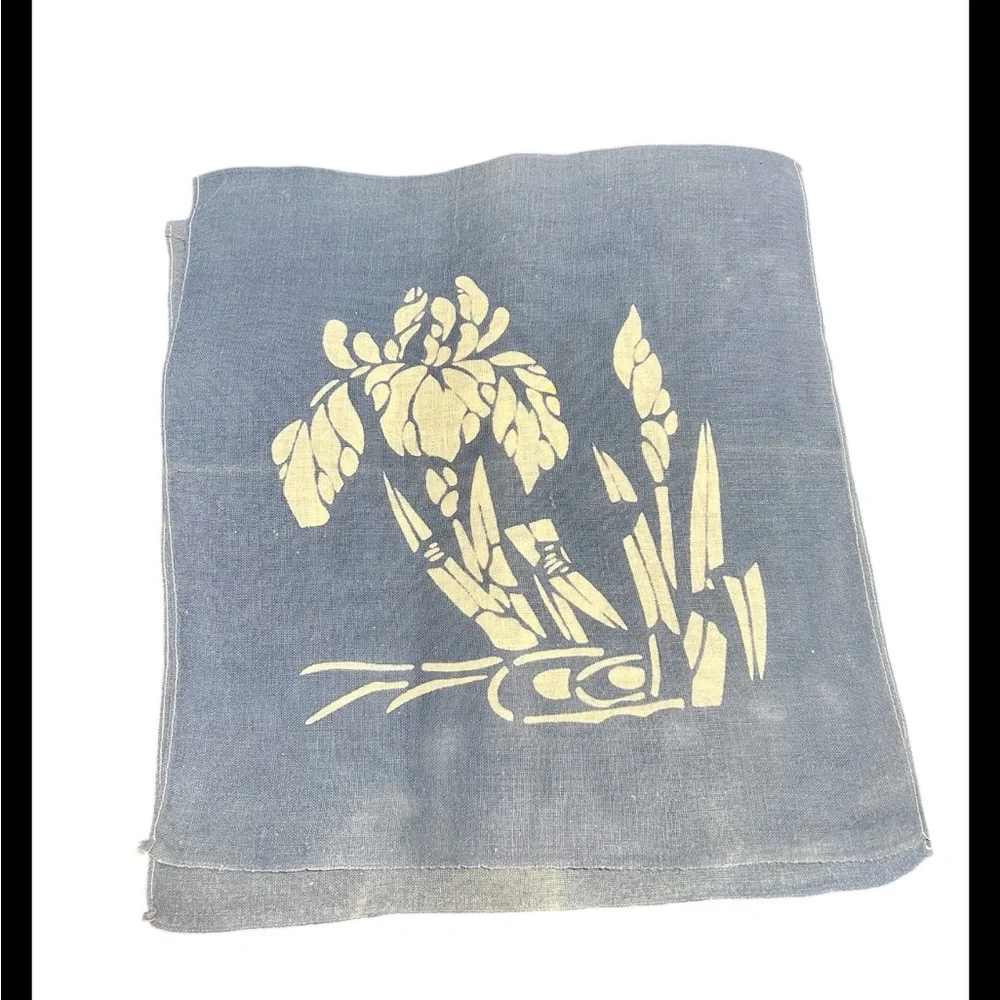 Set Of 8 Multicolor Japanese Cotton Tenugui Hand Towel Napkins W Floral Pattern